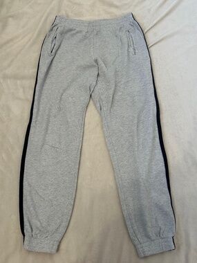 Brandy Melville Grey Waffle Joggers